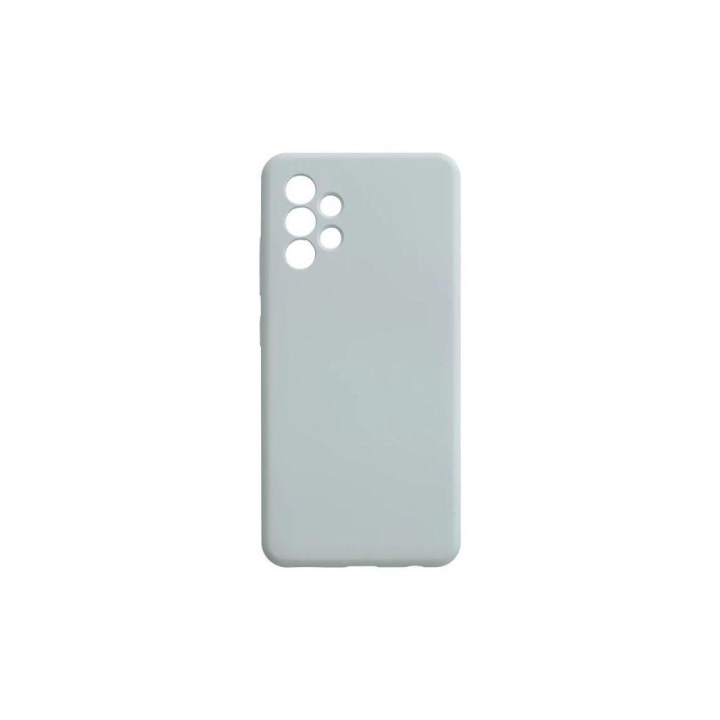 Чехол Xcover для Samsung A03, жидкий силикон, светло-голубой