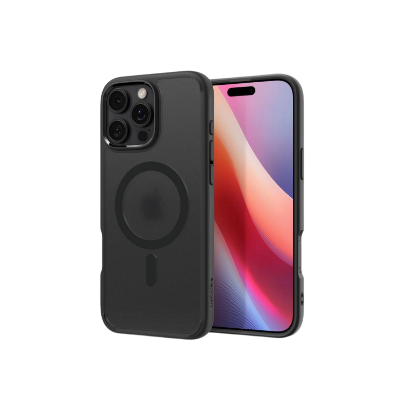 Spigen iPhone 16 Pro Max, ультрагибридный Mag Magsafe, цвет Frost Black