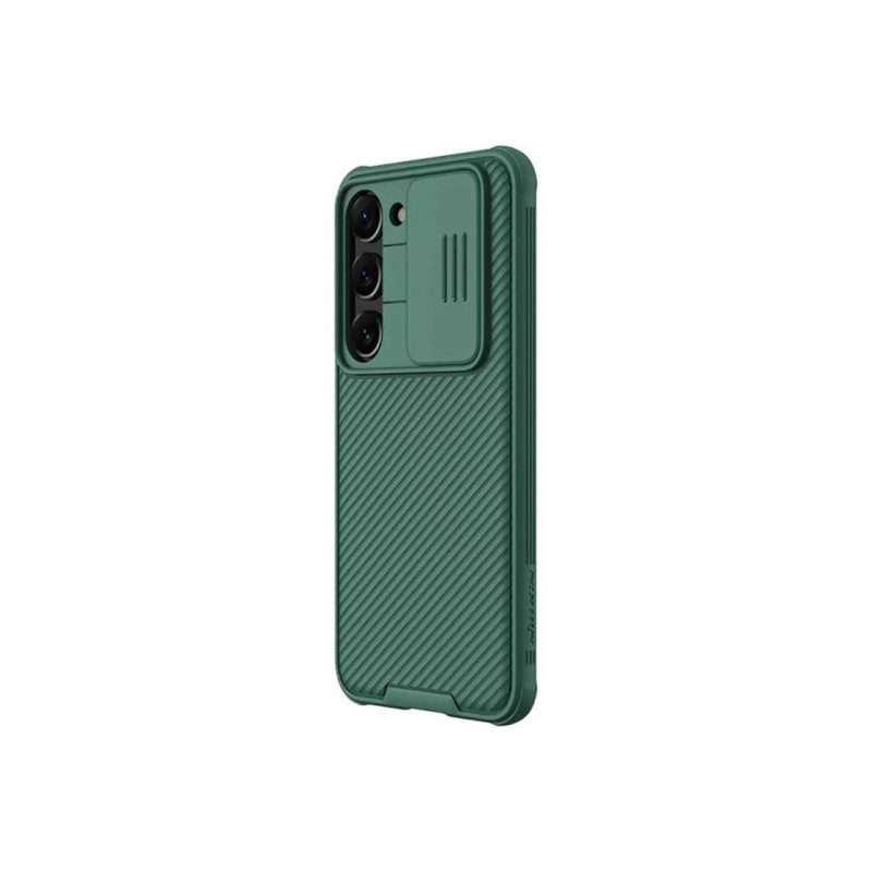 Ниллкин Сэм. Гал. S23+, чехол Camshield Pro, темно-зеленый