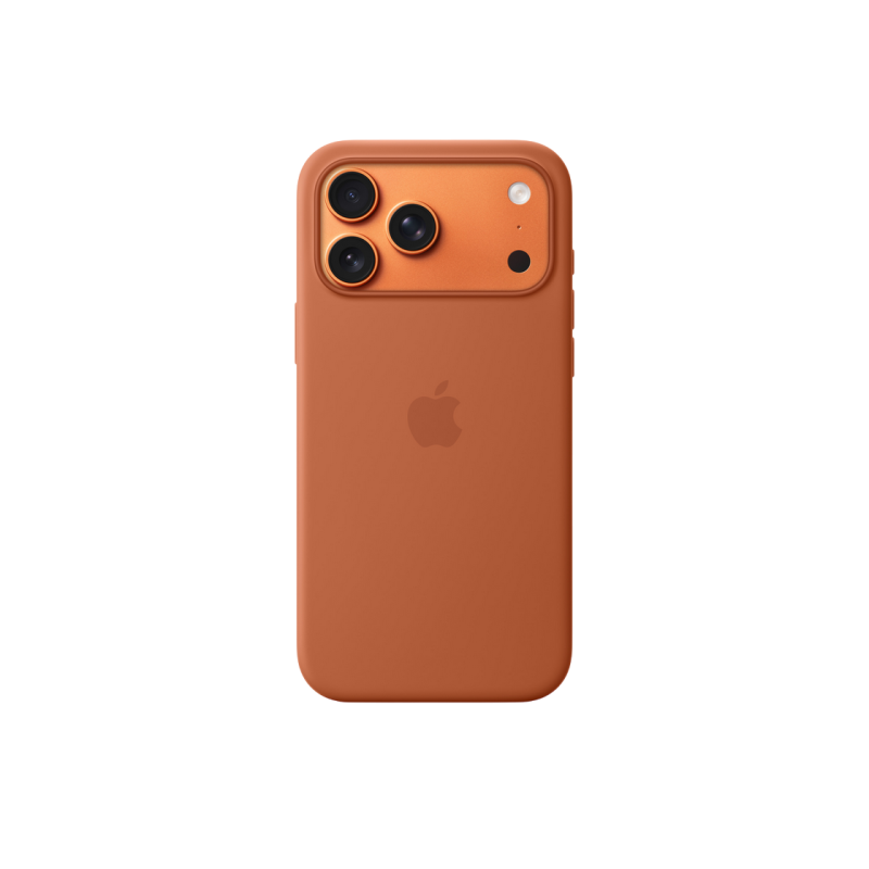 iPhone 17 Pro Max Silicone Case with MagSafe -Terra Cotta,ModelA3560