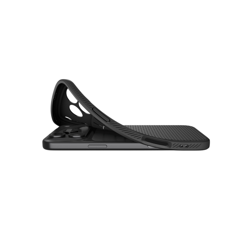 Spigen iPhone 17 Pro, Liquid Air, Matte Black