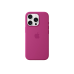 iPhone 16 Pro Silicone Case with MagSafe-Fuchsia,ModelA3313