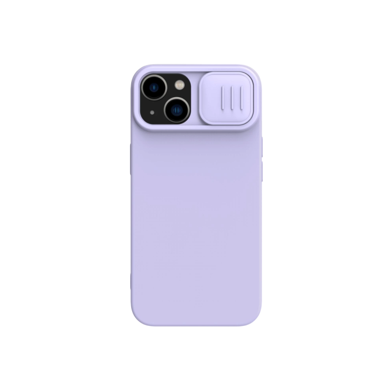 Чехол Nillkin Apple iPhone 15 Plus, CamShield Silky Silicone, Misty Purple
