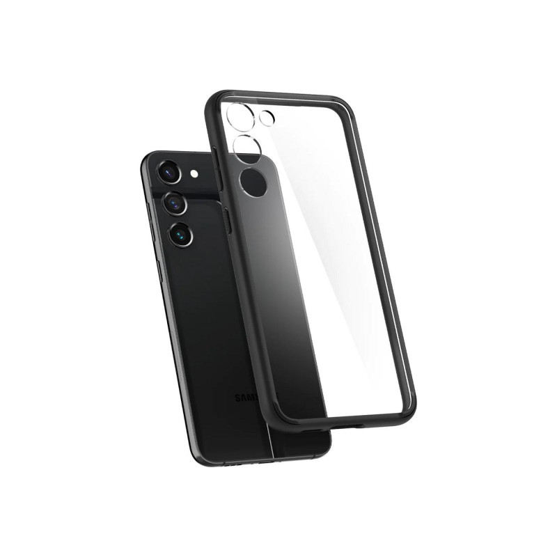 Spigen Samsung S23+, ультрагибридный, матовый черный