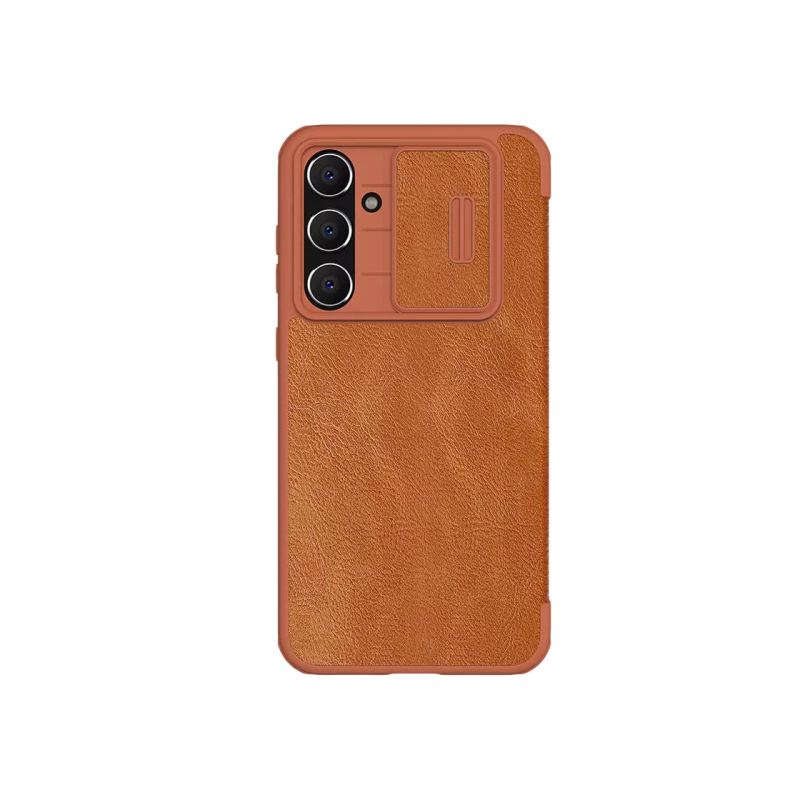 Зенитно-ракетный комплекс Nillkin. S23 FE, Qin Pro LC, Коричневый