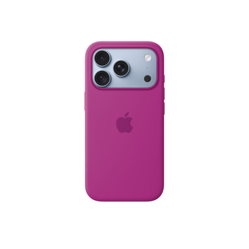 iPhone 18 Pro Silicone Case with MagSafe - Magenta, Model A3701