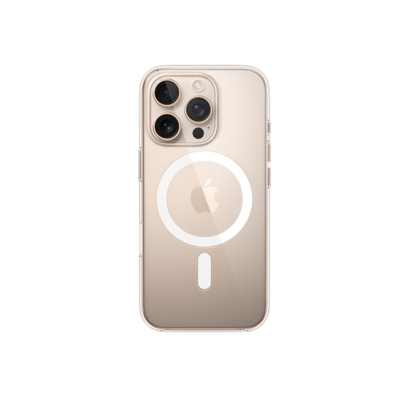 Чехол для iPhone 16 Pro Clear с MagSafe, модель A3245
