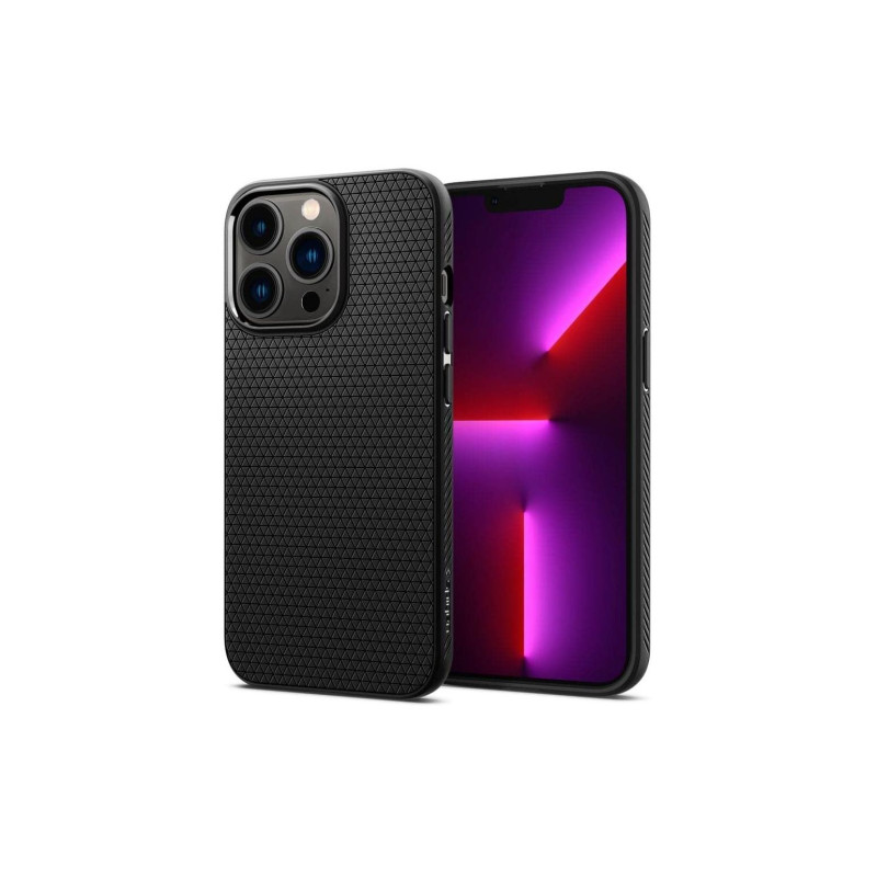 Spigen iPhone 13 Pro, Liquid Air, матовый черный