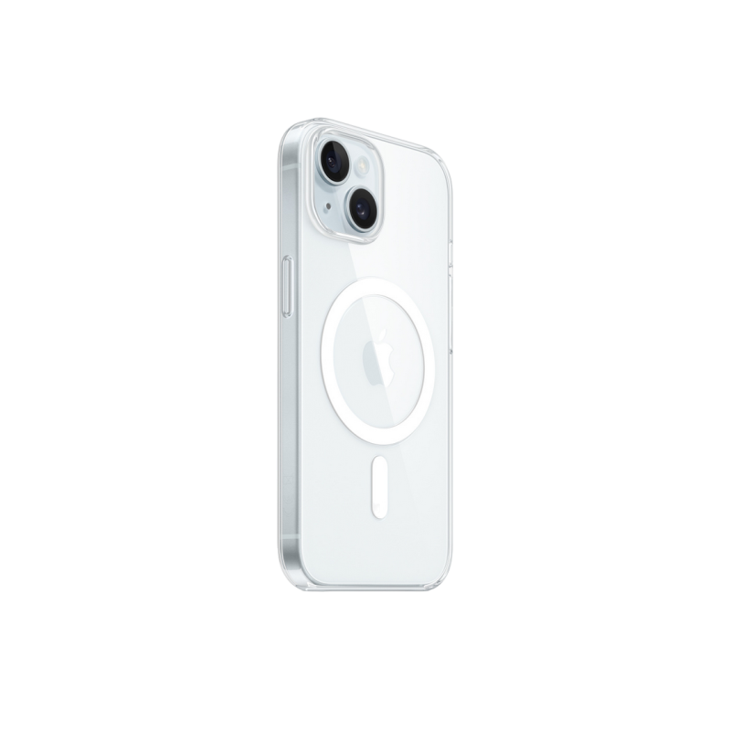 Прозрачный чехол для iPhone 15 с MagSafe