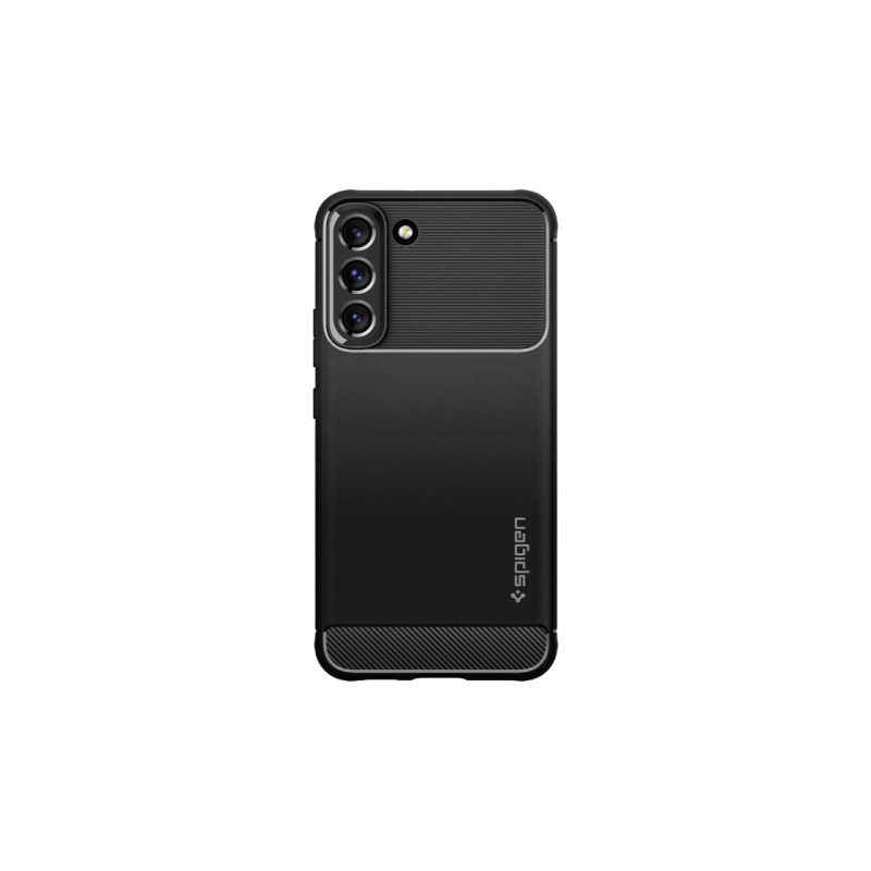Spigen Samsung S22, прочный, матовый черный