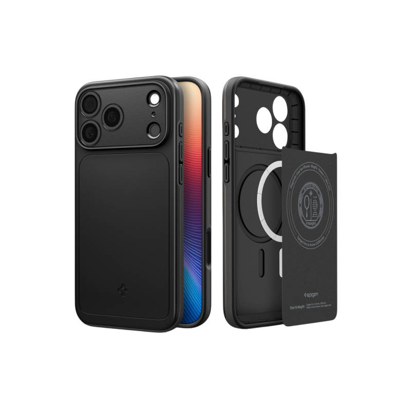 Spigen iPhone 17 Pro,Fit Mag Magsafe,Black