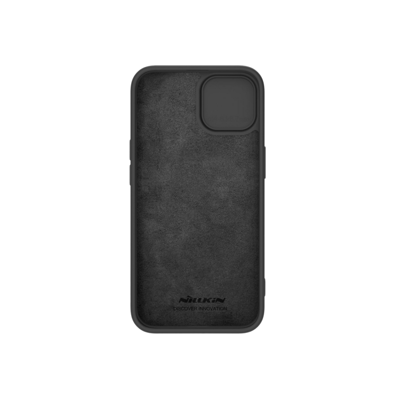Чехол Nillkin Apple iPhone 15 Plus, CamShield Silky Silicone, элегантный черный