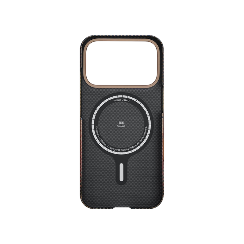 Pitaka Apple iPhone 17 Pro, MagEZ 7 Ultra-Slim MagSafe, Sunset