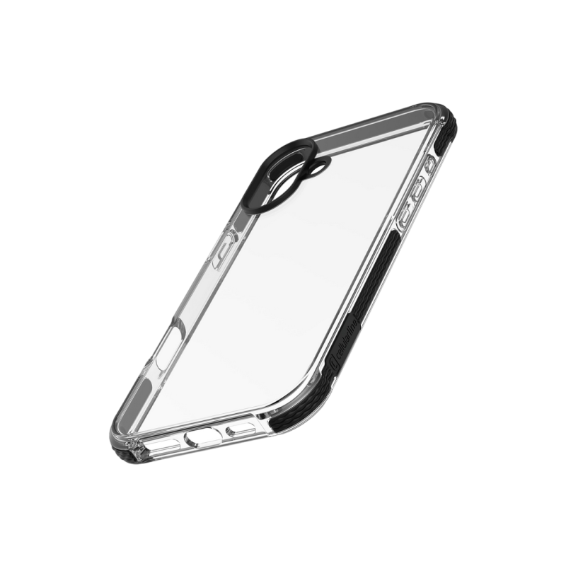 Сотовый Apple iPhone 16, чехол Tetra, прозрачный