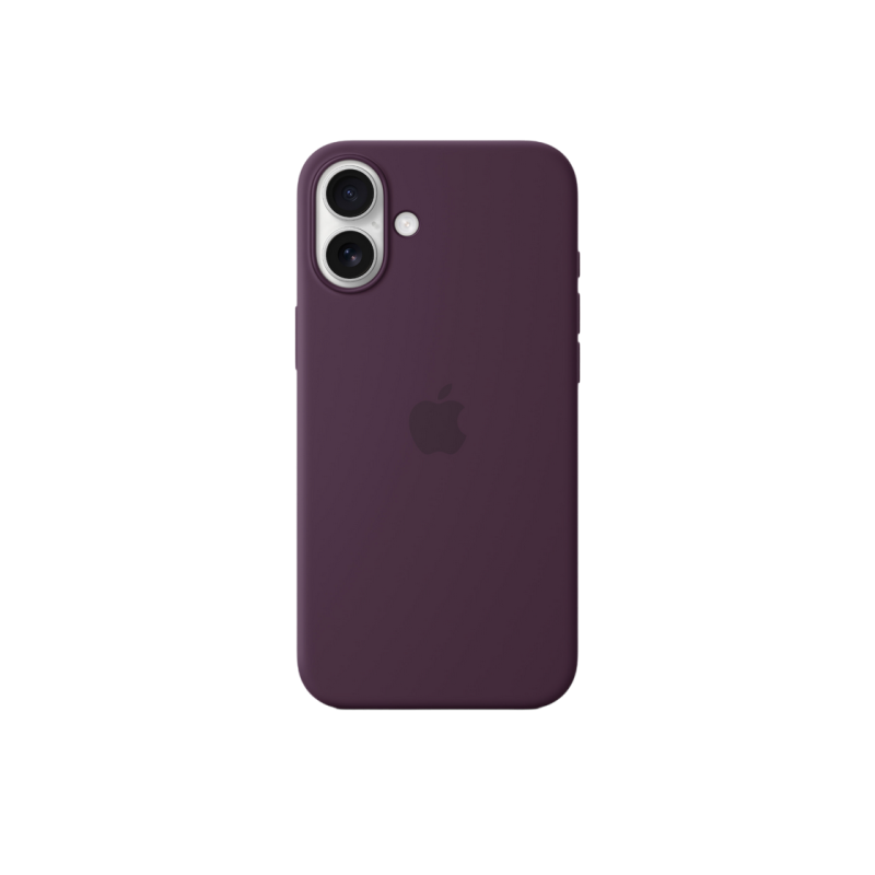 Силиконовый чехол для iPhone 16 Plus с MagSafe-Plum, модель A3314