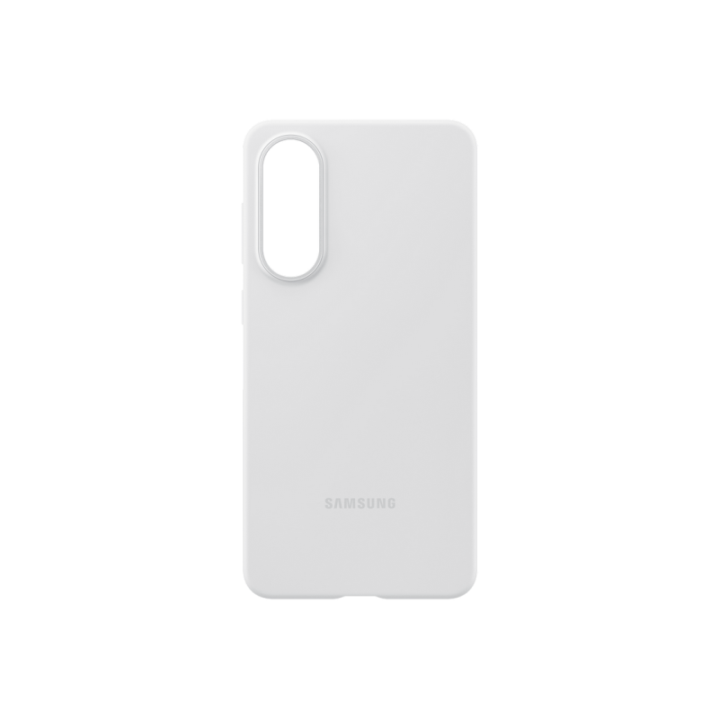 Original Sam. silicone cover Galaxy S25 Edge, Light Gray