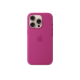 iPhone 16 Pro Silicone Case with MagSafe-Fuchsia,ModelA3313
