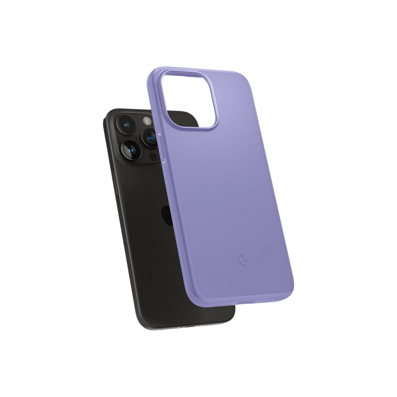 Spigen iPhone 15 Pro, тонкий, фиолетовый Iris