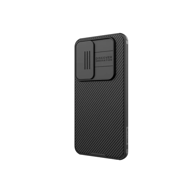 Ниллкин Сэм. Гал. S24 FE, чехол Camshield Pro, черный
