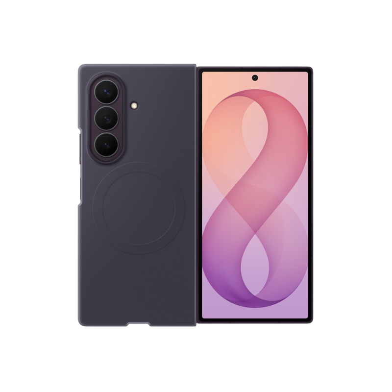 Original Sam. silicone magnet Case Galaxy Fold8 Ultra, Violet