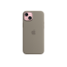 Силиконовый чехол для iPhone 15 Plus с MagSafe - глина