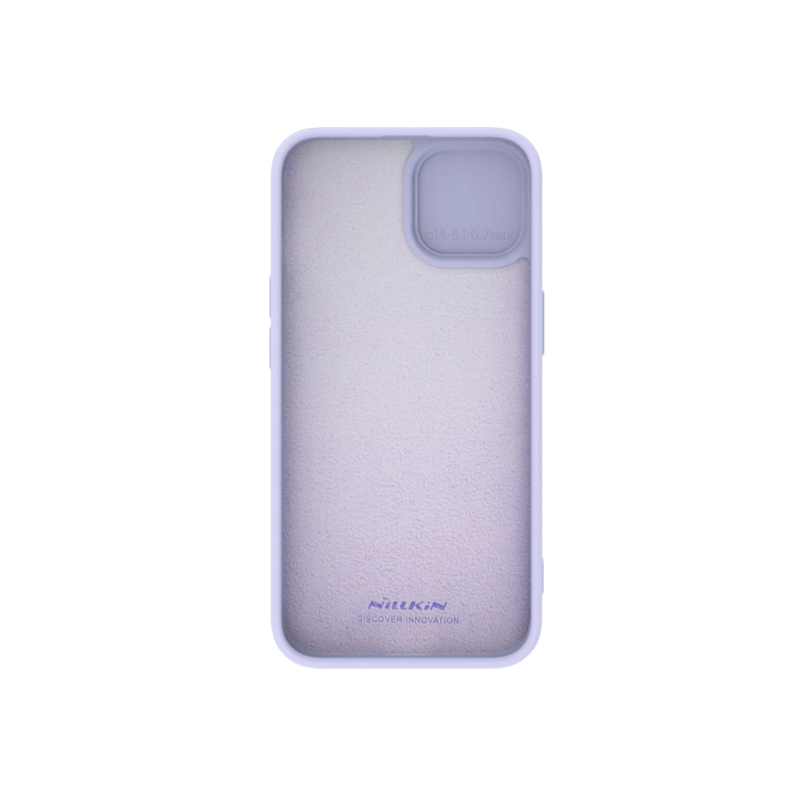Чехол Nillkin Apple iPhone 15 Plus, CamShield Silky Silicone, Misty Purple