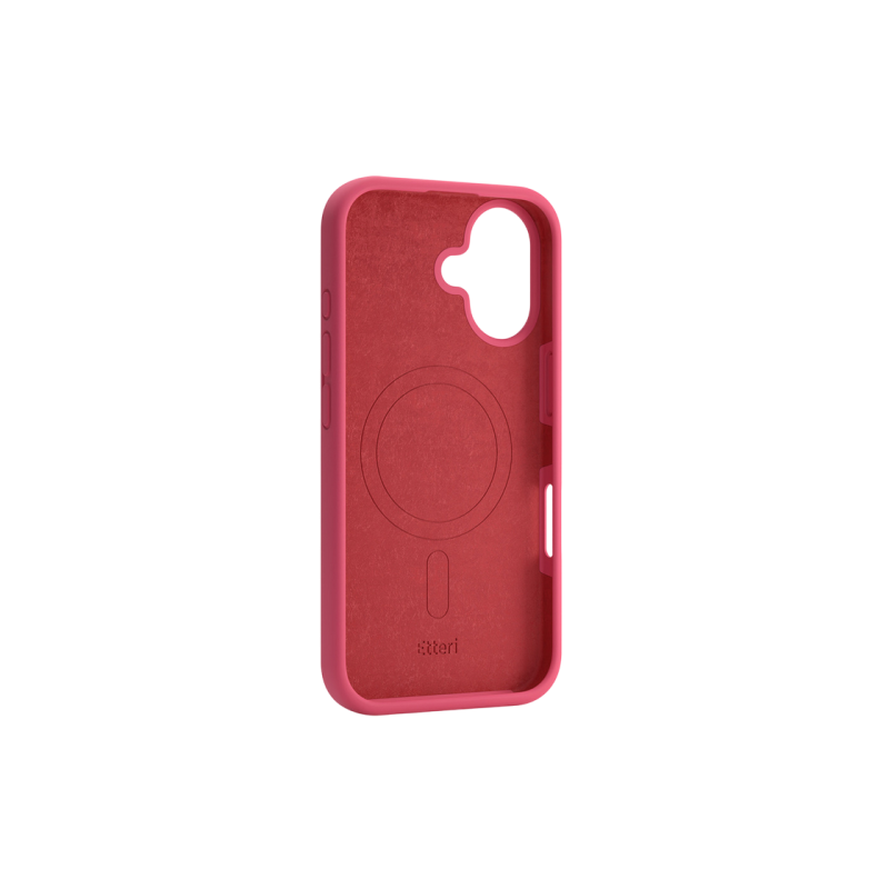 Etteri Apple iPhone 16, Silicone Mag case, Raspberry