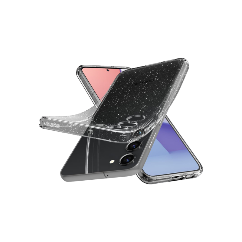 Spigen Samsung S23, Жидкий Кристалл, Блестящий Кристалл