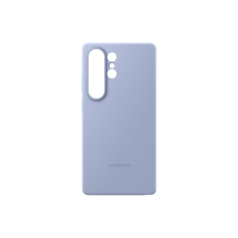 Оригинал Сэм. силиконовый чехол Galaxy S25 Ultra, светло-голубой