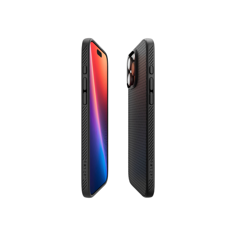Spigen iPhone 16 Pro, Liquid Air, матовый черный