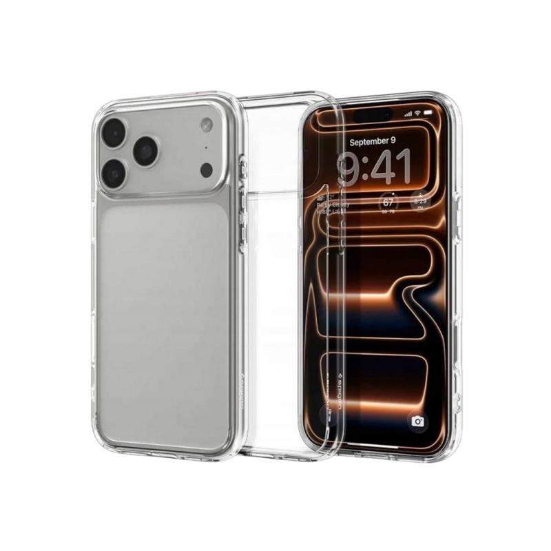 Spigen Iphone 17 Pro, Ultra Hybrid, Crystal Clear
