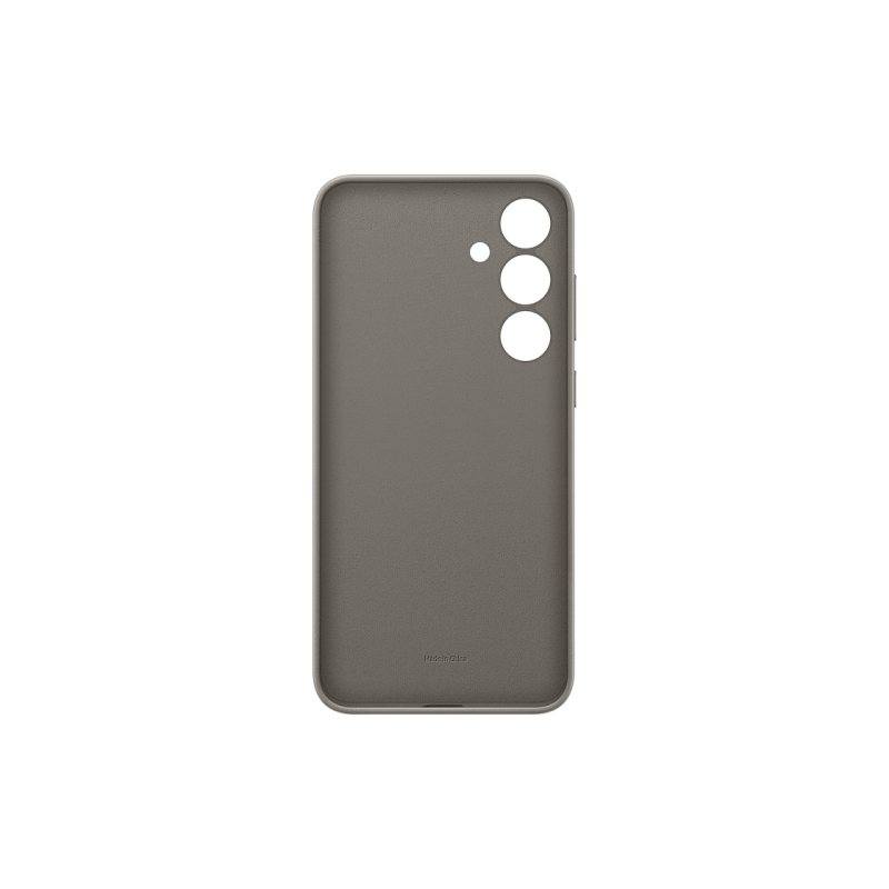 Оригинал Сэм. Чехол из веганской кожи Galaxy S24+, серо-коричневый