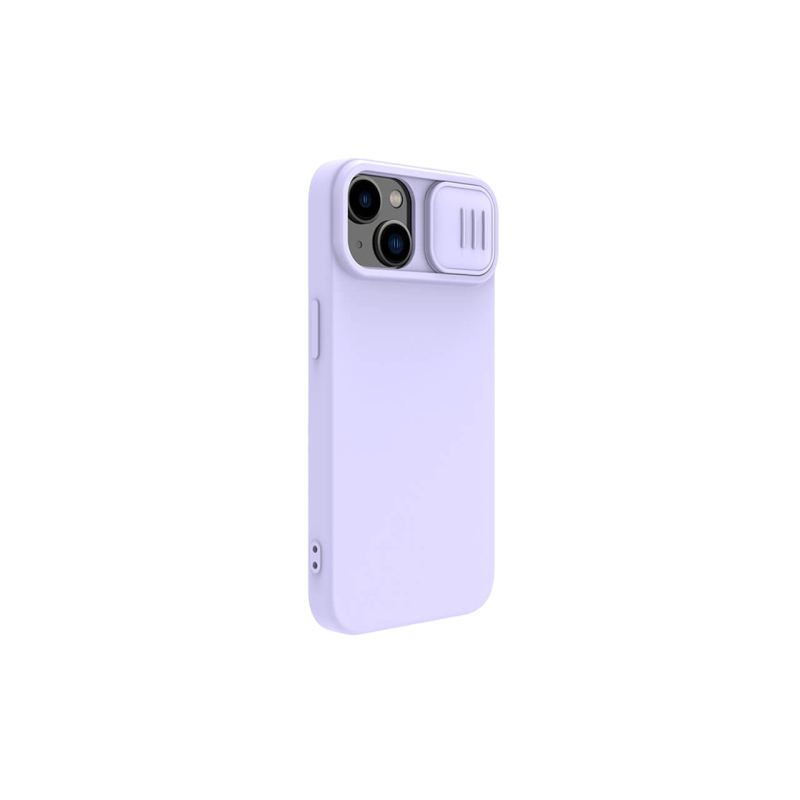 Чехол Nillkin Apple iPhone 14 Plus, CamShield Silky Silicone, Misty Purple