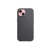 iPhone 15 FineWoven Case with MagSafe - Black