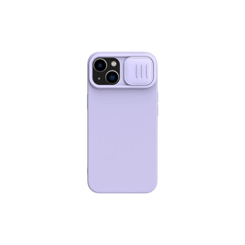 Чехол Nillkin Apple iPhone 14 Plus, CamShield Silky Silicone, Misty Purple