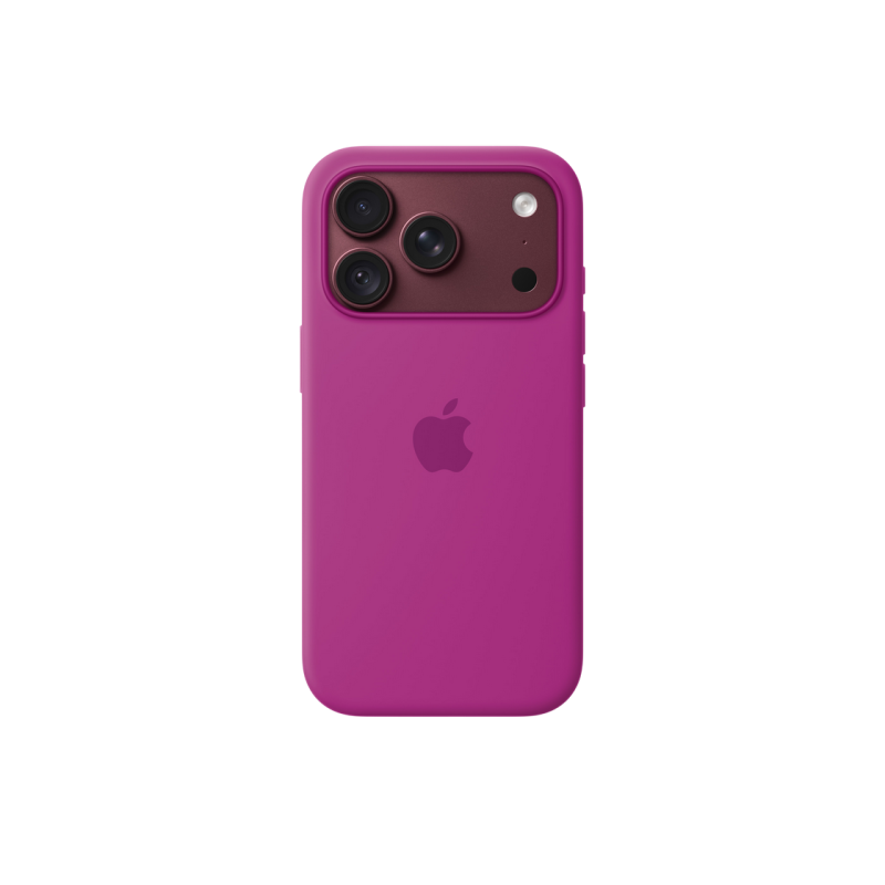 iPhone 18 Pro Silicone Case with MagSafe - Magenta, Model A3701