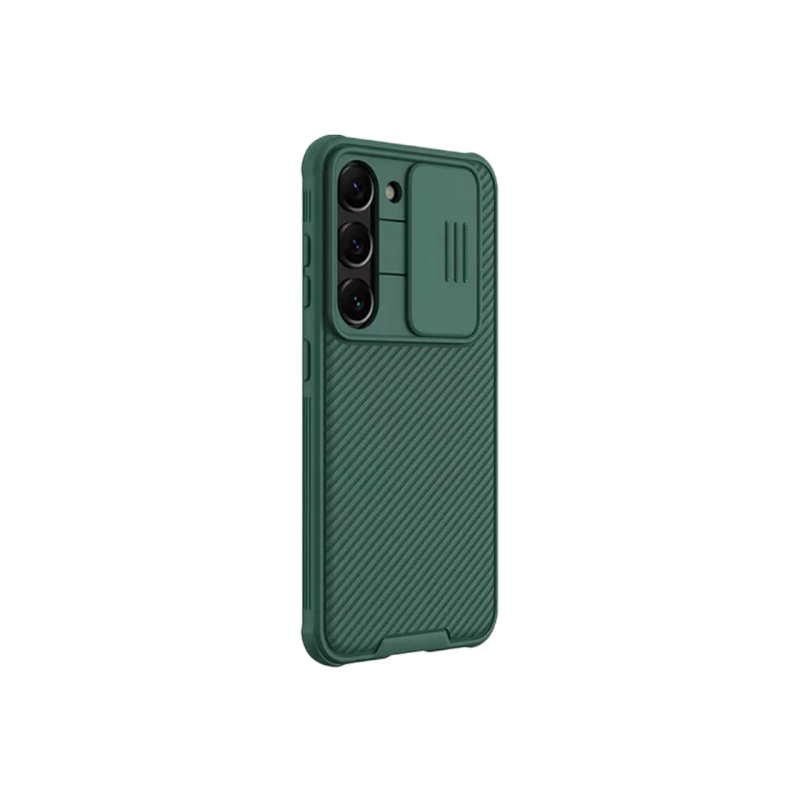 Ниллкин Сэм. Гал. S23+, чехол Camshield Pro, темно-зеленый