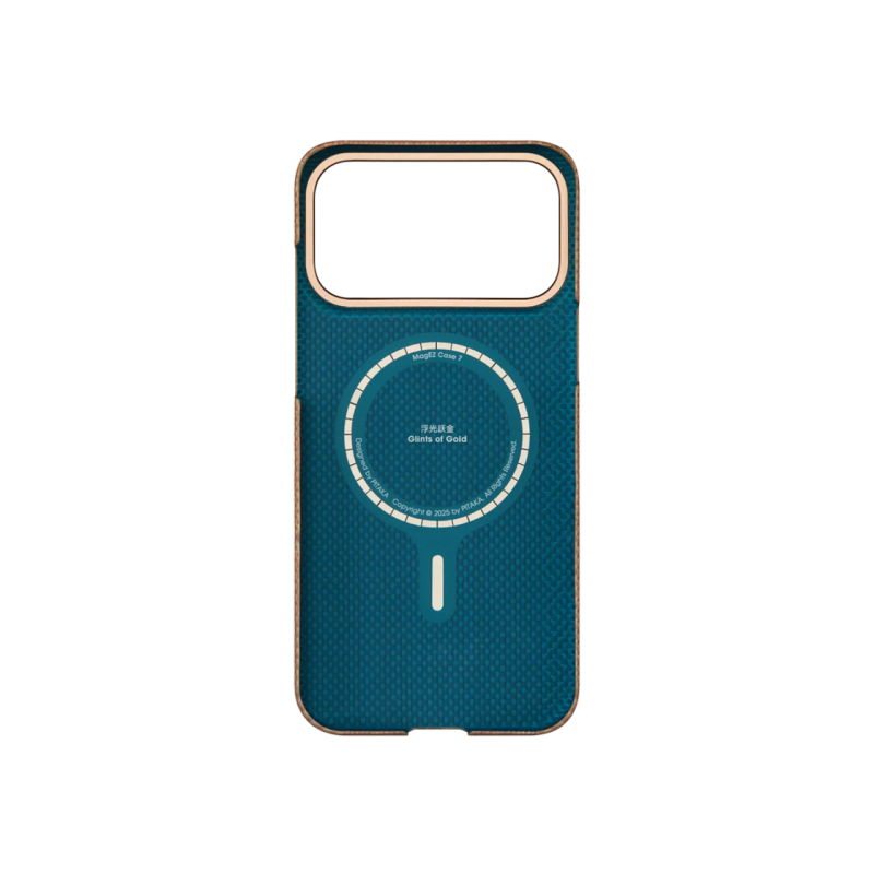 Pitaka Apple iPhone 17 Pro, Ultra-Slim, Golden Glint
