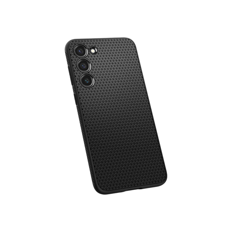 Spigen Samsung S23, Liquid Air, матовый черный