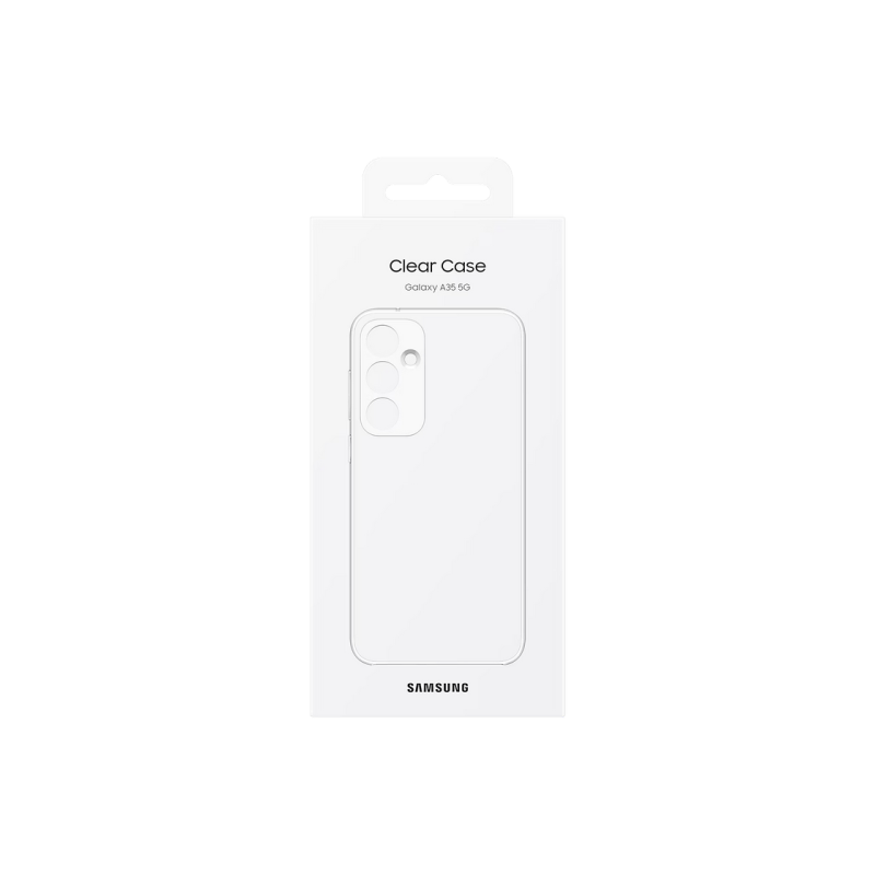 Оригинал Сэм. Прозрачный чехол Galaxy A35, Прозрачный