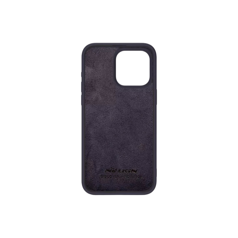 Чехол Nillkin Apple iPhone 15 Pro Max, CamShield Silky Silicone, темно-фиолетовый