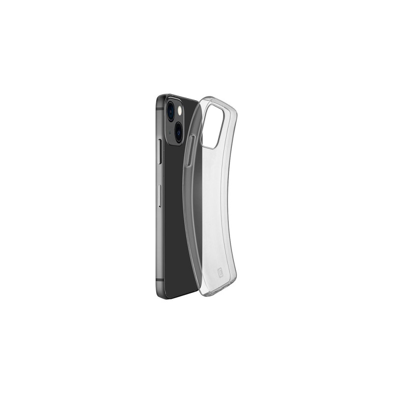Сотовый Apple iPhone 14, тонкий чехол, прозрачный