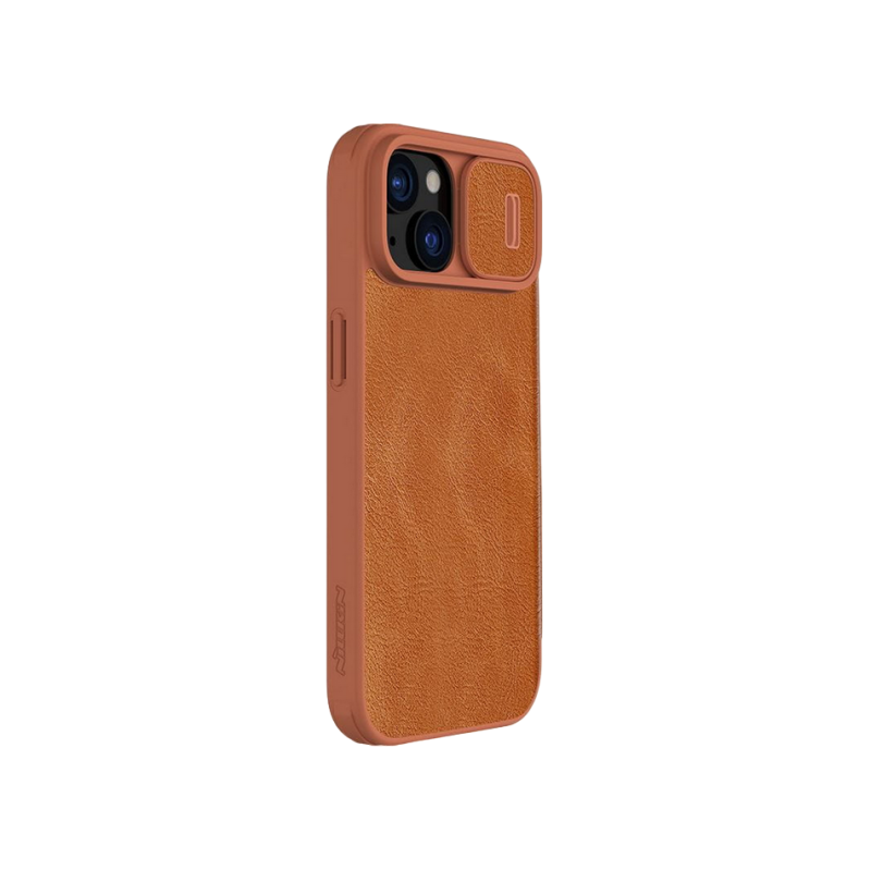 Nillkin Apple iPhone 15, Qin Pro Коричневый