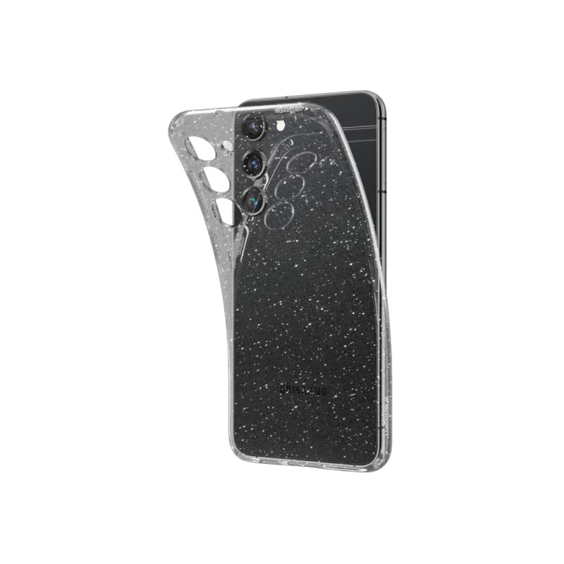 Spigen Samsung S23, Жидкий Кристалл, Блестящий Кристалл