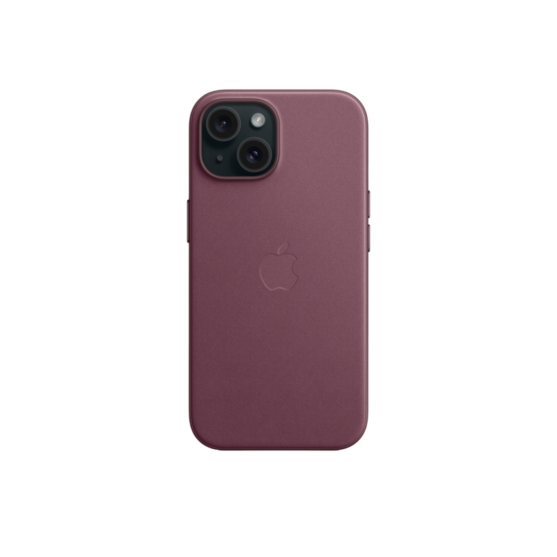 Чехол FineWoven для iPhone 15 с MagSafe - Mulberry