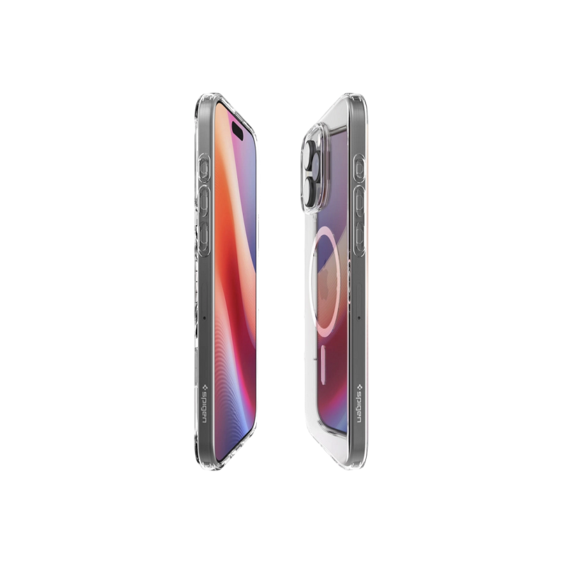 Spigen iPhone 16 Pro, Жидкокристаллический Mag Magsafe, Прозрачный