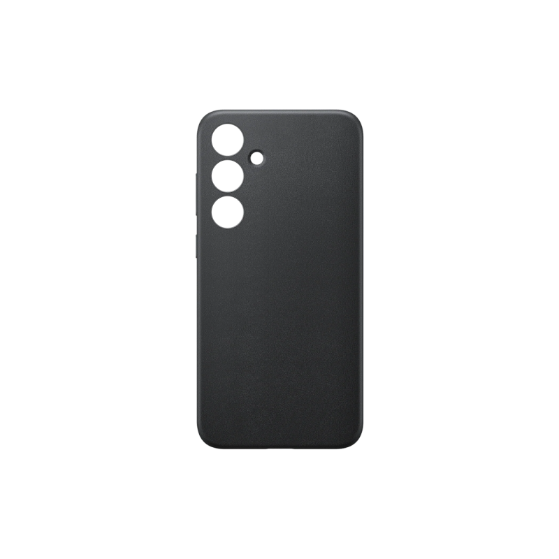 Оригинал Сэм. Чехол из веганской кожи Galaxy S24+, черный