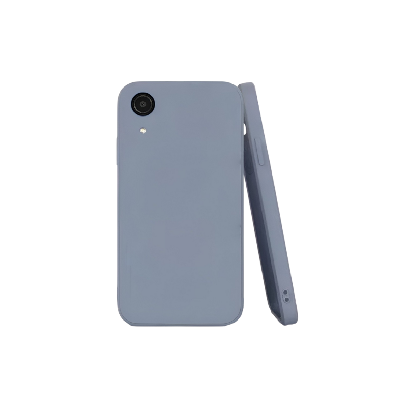Чехол Xcover для Samsung A03 core, жидкий силикон, светло-голубой