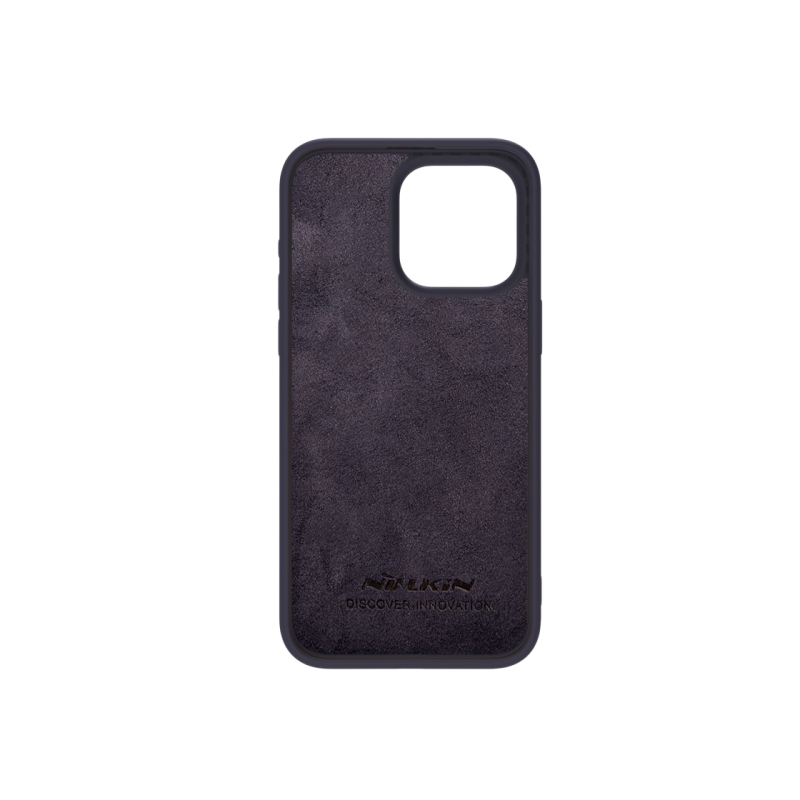 Чехол Nillkin Apple iPhone 15 Pro, CamShield Silky Silicone, темно-фиолетовый
