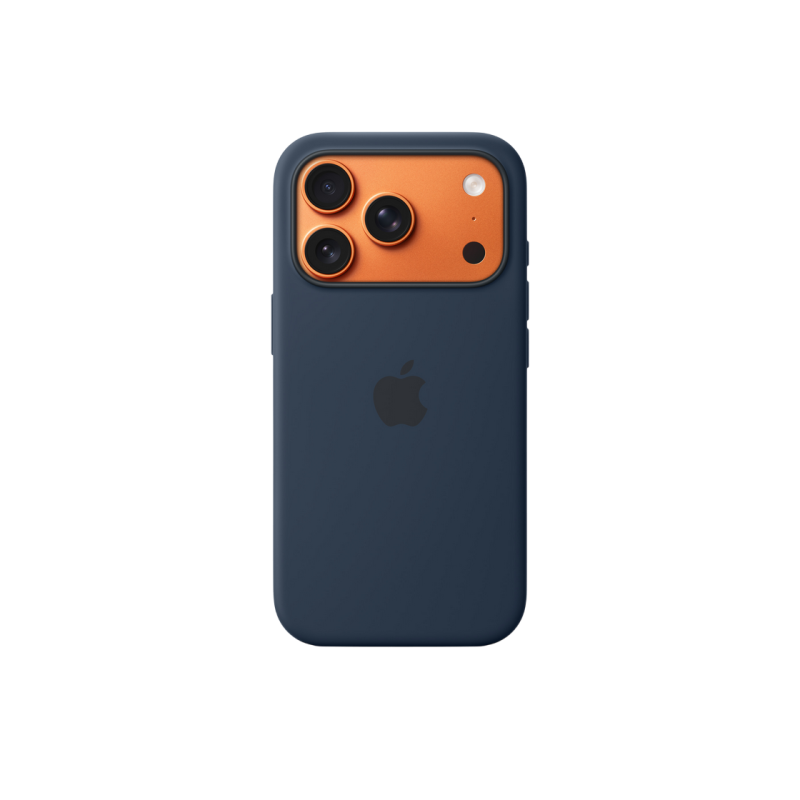 iPhone 17 Pro Silicone Case with MagSafe- Midnight, ModelA3559